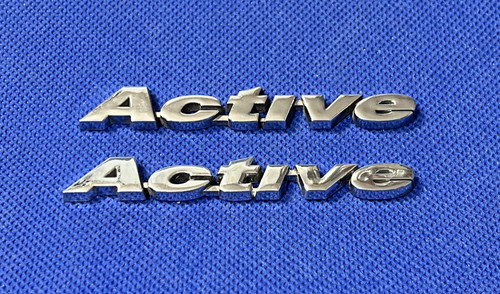 Ford active vintage car badge - active,