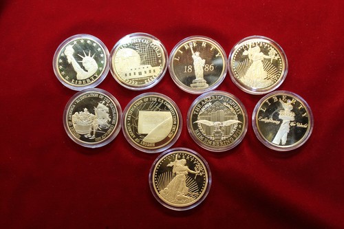 Fantasy gold coins - 9-,