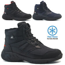 MENS HIKING FUR BOOTS WALKING ANKLE WINTER TRAIL TREKKING TRAINERS SHOES SIZE   