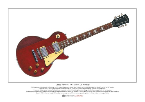George harrison gibson les - gibson,