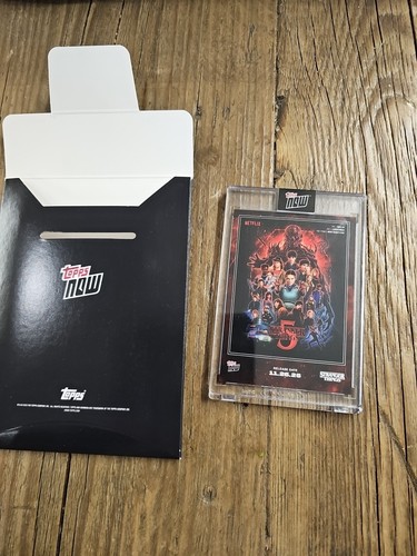 Topps now stranger things - now,