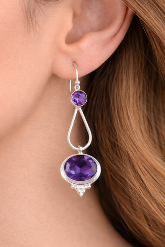 Iolite gemstone 925 - iolite, sterling