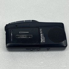 Belt Done Olympus Pearlcorder S-711 Microcassette Recorder VCVA 2-Speed Black