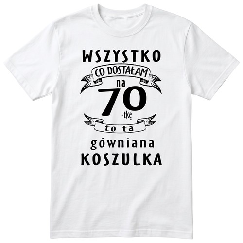 Koszulka urodziny dla - koszulka,