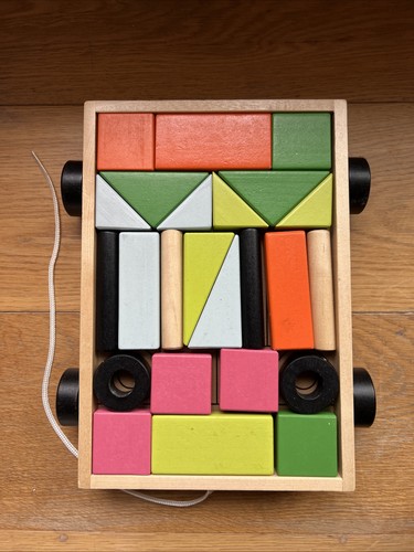 Ikea pull along brick truck - pull-along,