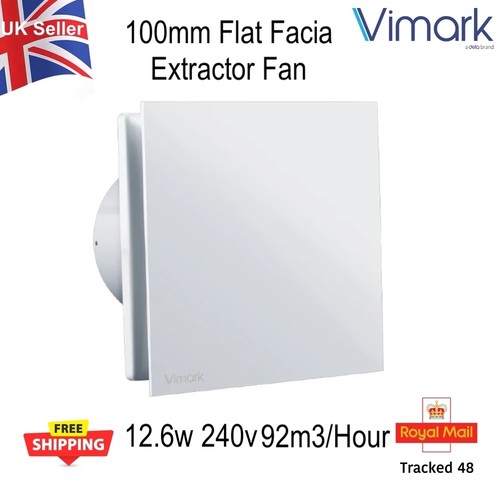 Flat facia extractor fan timer - flat,