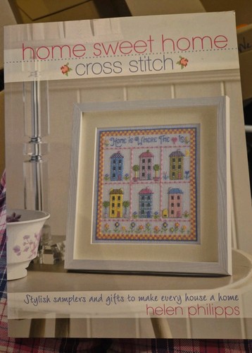 Home sweet cross stitch - home,