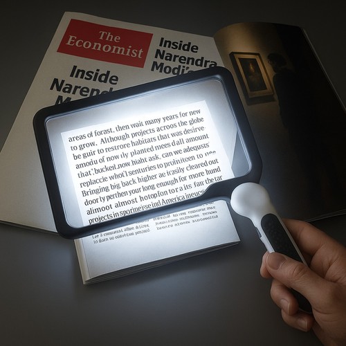 Rectangle magnifying glass - magnifying,
