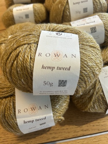 Rowan hemp tweed - tweed, kelp