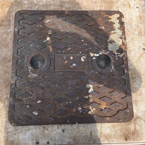 Cast iron manhole - cast, 492mm