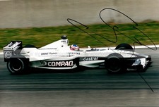 Jenson Button Williams FW22 Spanish Grand Prix 2000 Signed Photograph