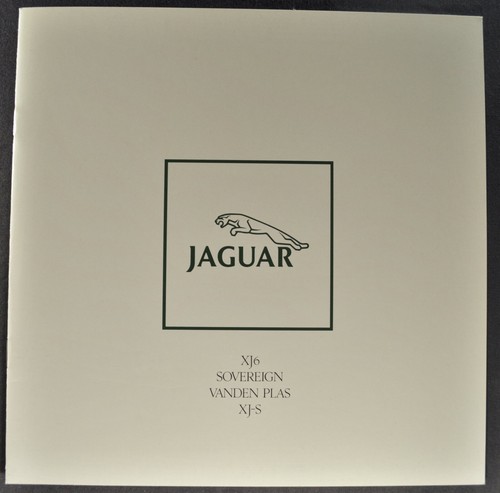 1991 jaguar brochure xj6 - jaguar,