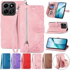 Zipper Wallet Phone Case For