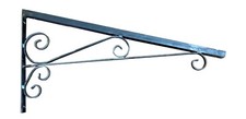 Steel bracket awning