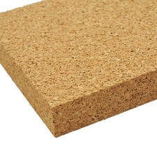 CORK SHEET, 220 mm X 190 mm, CHOOSE THICKNESS, LANDSCAPE MATS.