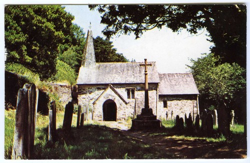 1970 postcard culbone - postcard,