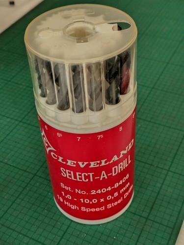 Cleveland hss jobber drill set - cleveland,