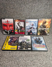 PC Games Mixed Bundle Rainbow Six 3 Gold Ed Ghost Recon, Crysis, Sniper And More