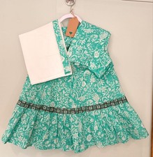 Indian  green flowerly child