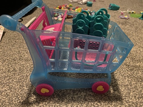 Shopkins toy shopping trolley - shopkins,