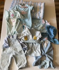 Large Bundle Of Baby Boy Doll Clothes - some Baby Annabell
