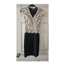 Ted Baker Black Beige Lace