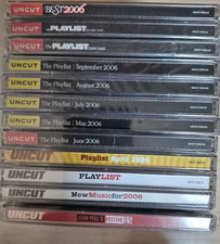 UNCUT Magazine 12 Covermount CD's from 2006