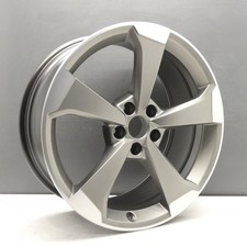 AUDI A4 S4 B9 8W 19" ALLOY WHEEL RIM DIAMOND CUT 8.5J GREY OEM 8W0601025CG X1