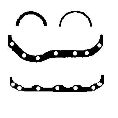 Oil sump gasket set - set, service