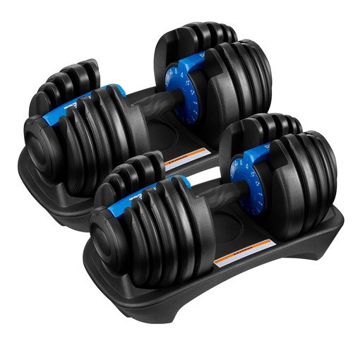 Adjustable dumbbell 24kg - adjustable, set