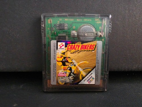 Crazy bikers game boy color - crazy,