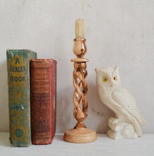 Vintage Carved Olive Wood