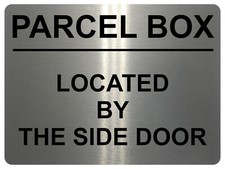1709 PARCEL BOX LOCATED BY THE