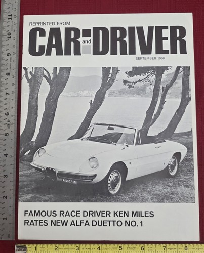 Original 1966 alfa - alfa, romeo