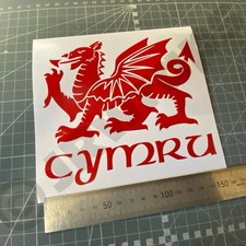WELSH DRAGON CYMRU Stickers