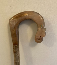 OX  Horn crook handle Walking
