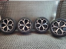 Ford S-Max set of four used 18" alloy (snowflake) wheels and tyres