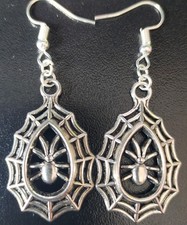 Handmade halloween spider web