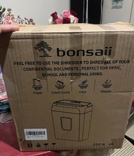 Bonsaii 6-Sheet Cross-Cut