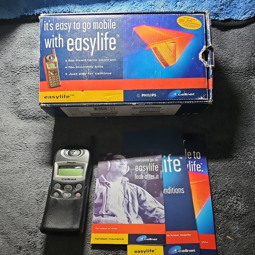 Vintage mobile phone philips - mobile,