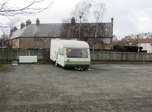 Photo 6x4 abandoned - photo, caravan