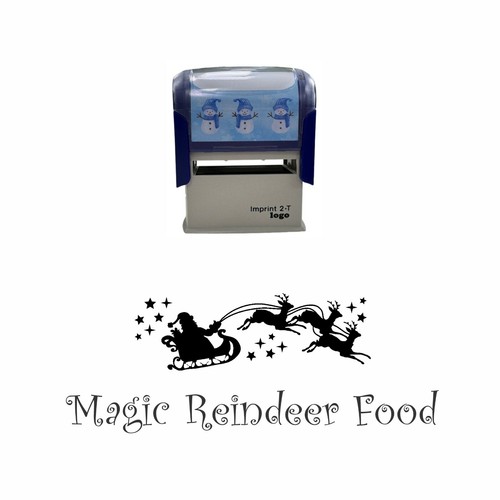 Magic reindeer food rubber - reindeer,
