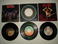 AC/DC 3x VINYL 7" SINGLES