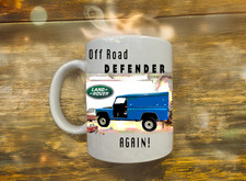 Novelty Land Rover mug, Off