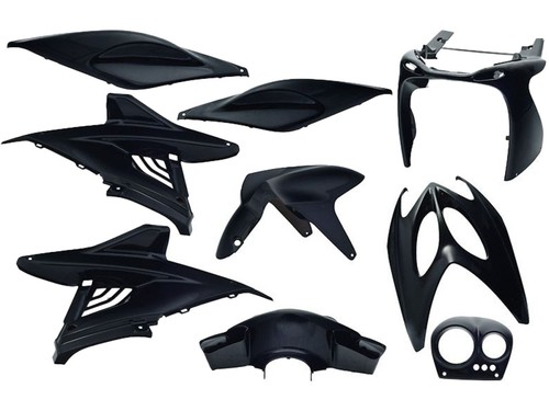 Fairing kit edge piece black - kit, 9-piece