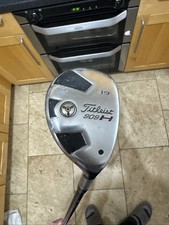 Titleist 909H #3 Hybrid 19°, Stiff Flex Aldila Voodoo Shaft, used condition