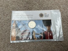Royal Mint 2010 one pound coin, £1, London, sealed pack