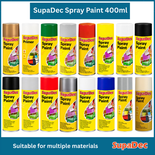 Supadec spray paint 400ml - supadec,