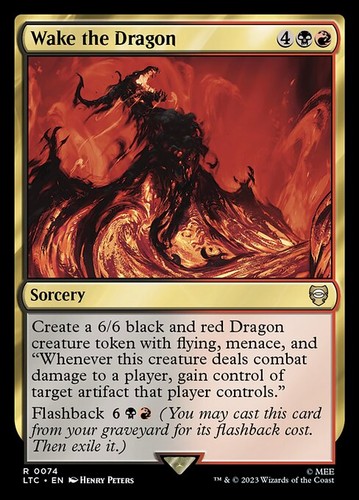 Mtg wake the dragon ltc - the,