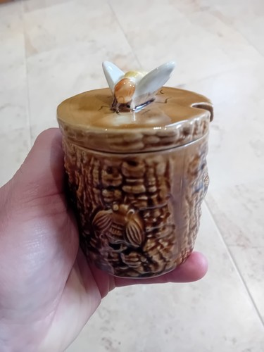 Vintage honey pot - pot,